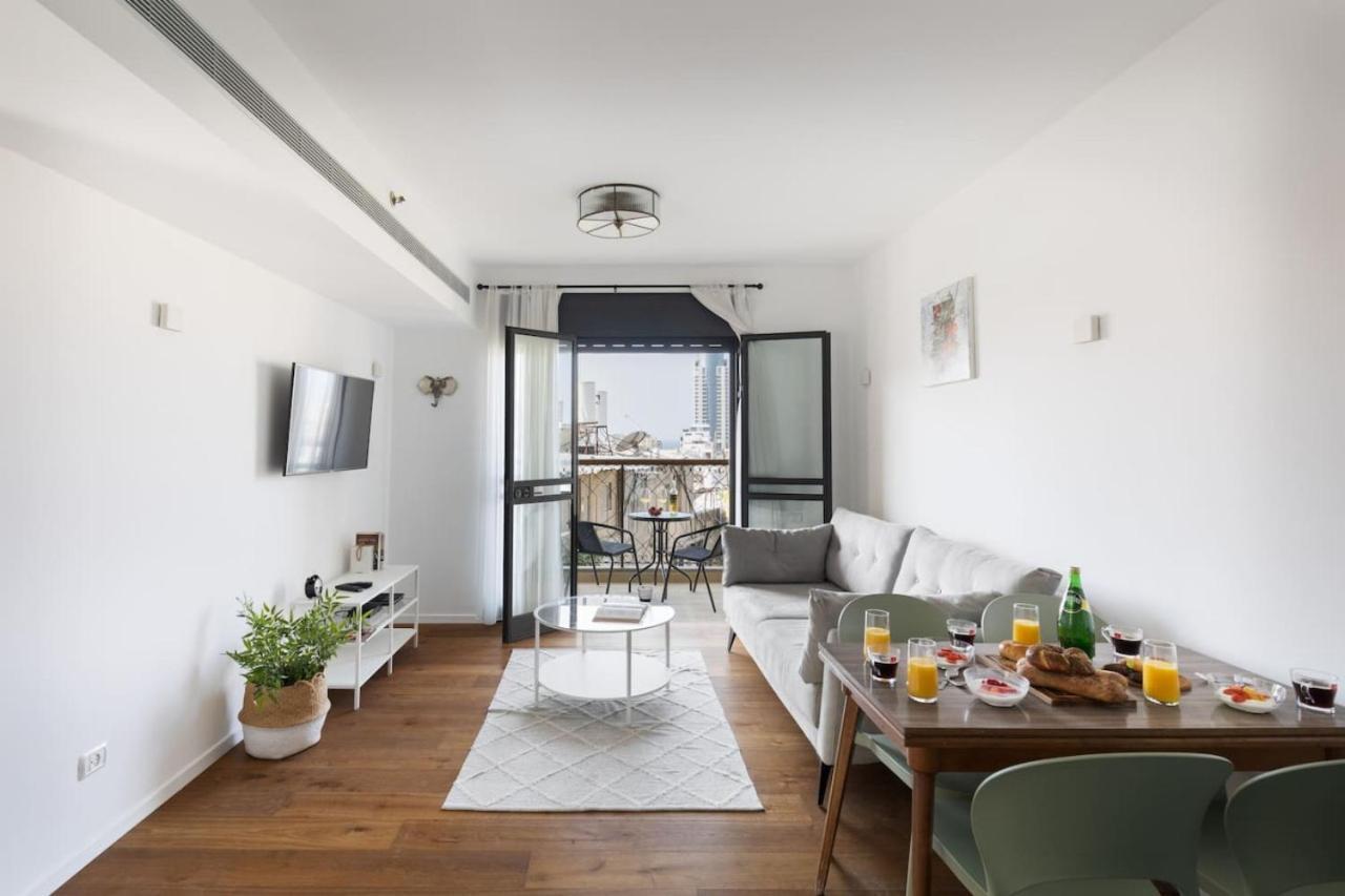 Elegant Apartment W Balcony & Mamad In Heart Of Tel Aviv By Sea N' Rent 外观 照片